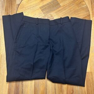 Reiss Navy Straight Leg Trousers